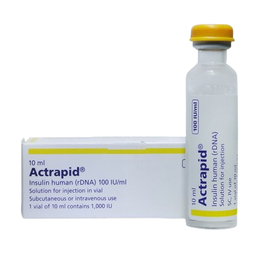 ACTRAPID Human Insulin (RDNA) 100IU / mL Solution for IM/IV/SC